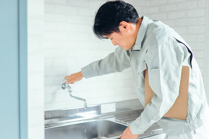 エリア：岡山県総社市 工事：エコキュ-トの交換 所要時間：５時間